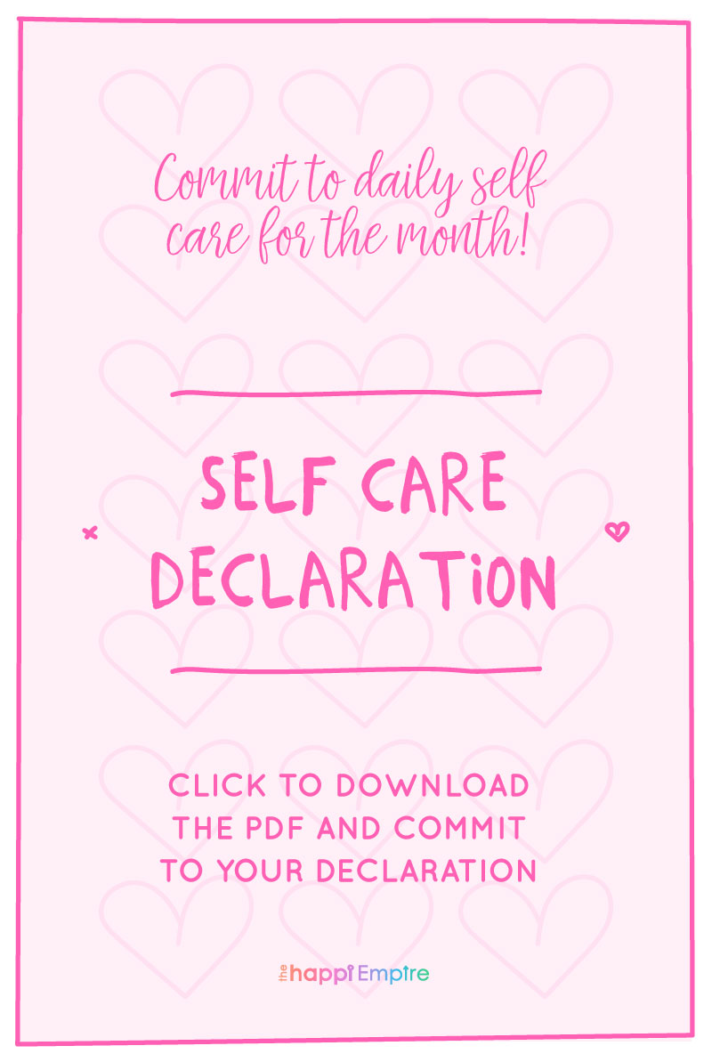 Self Care Declaration
