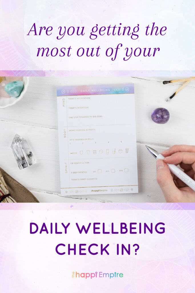 Are you getting the most out of your daily wellbeing check in?